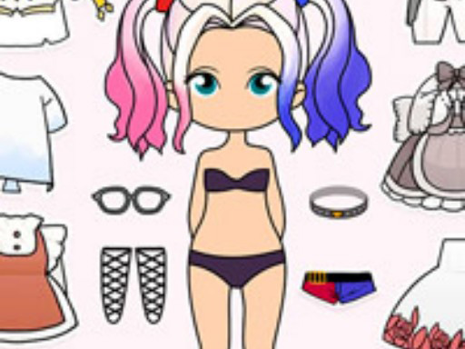 Doll Dress Up Makeup Game