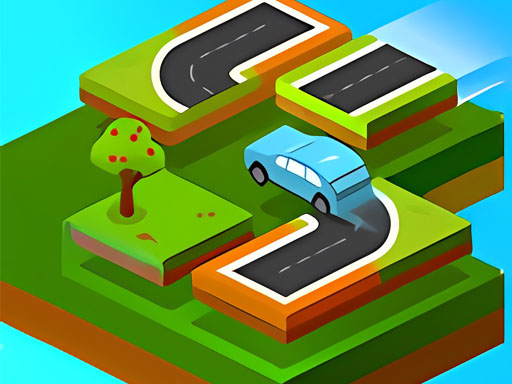 Track Rotate Puzzle Game