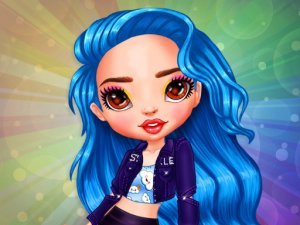 Rainbow Fashion Dress Up Game