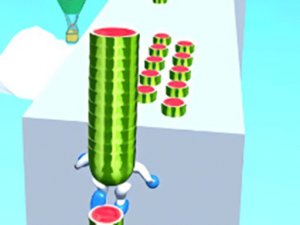 Watermelon Run 3D Arcade Game