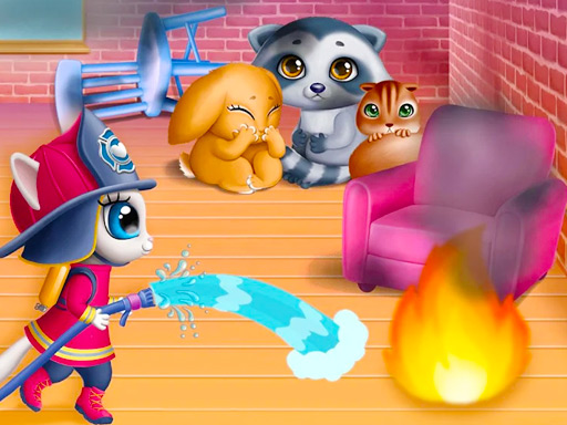 Kitty City Heroes Rescue Game