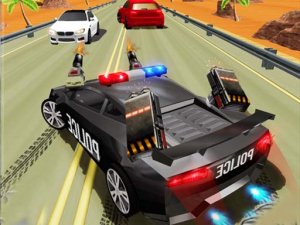Police Highway Chase Racing