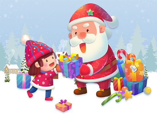 Christmas Puzzle Game