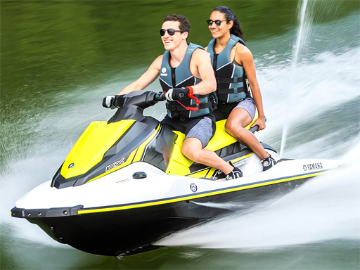 Jet Ski Slide Puzzle Game
