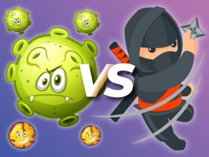 Virus Ninja 2 Arcade Action