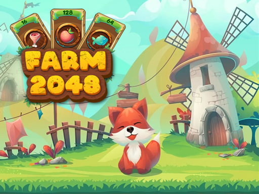 Farm 2048 Merge Puzzle