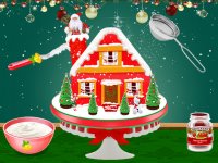 Christmas Gingerbread House Cake Game