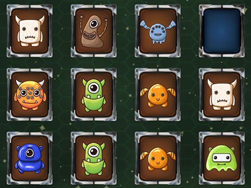 Aliens Memory Puzzle Game