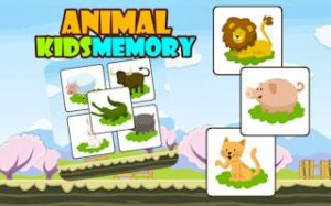 Animal Pairs Memory Game
