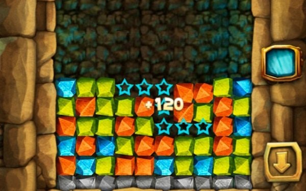 Gold Rush - Treasure Hunt Match 3 Puzzle Game Online