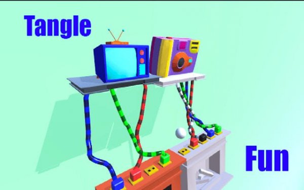 Tangle Fun: Rope Sorting Puzzle Online Game