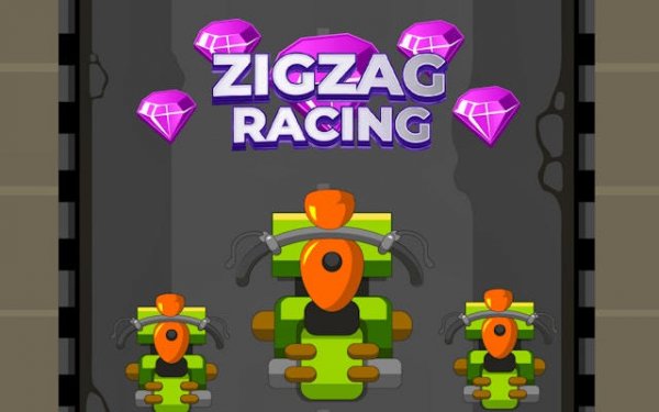 Zigzag Racing Bike - Free Online Multiplayer Game