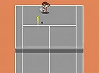 Retro Pixel Tennis Rally
