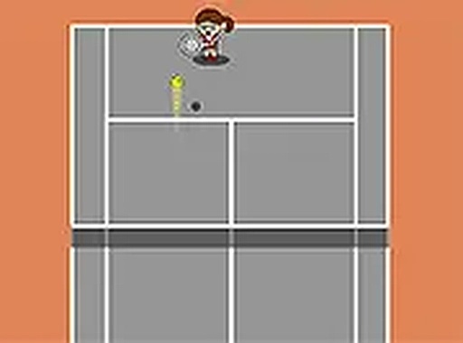 Retro Pixel Tennis Rally